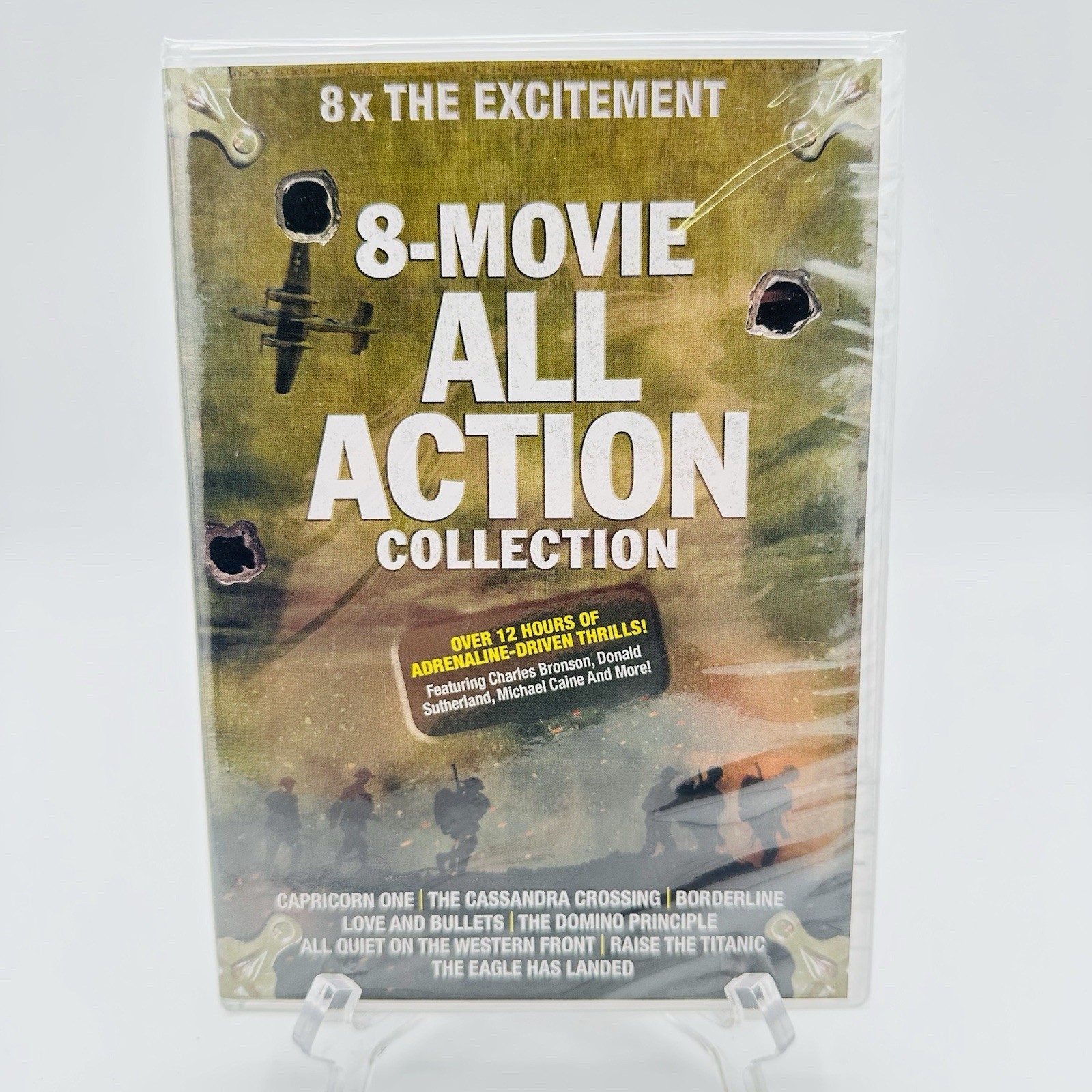 8-Movie All Action Collection (DVD, 2017) New