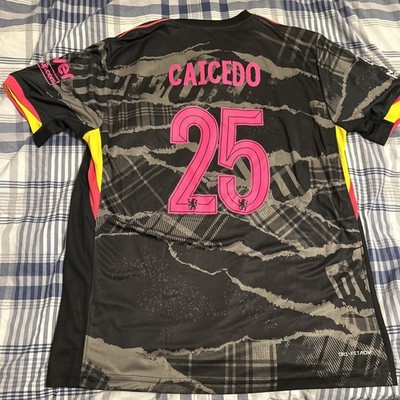 Chelsea Third Kit 24/25 Caicedo - Size Xl | eBay
