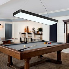 LED Billiard Pool Table Light Hanging Over for Black