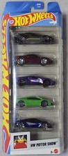 Hot Wheels HW Motor Show 5 Pack 2025 Ferrari Aston Martin Ford Lamborghini Lotus