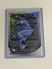 2025 BOWMAN CHROME MEGA BASEBALL MOJO REFRACTOR BO BICHETTE BLUE JAYS #56