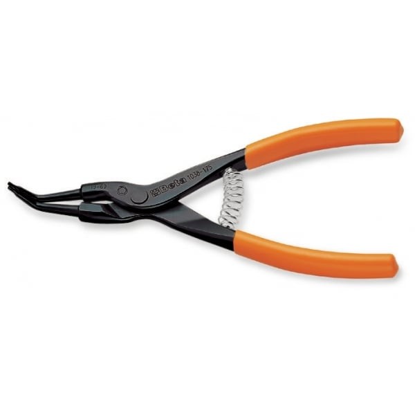Beta Tools 1037 175mm External Circlip Pliers 45 Degree Angle