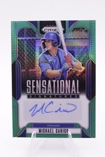 2025 Prizm - Sensational Signatures Michael Carico #SS-MC Green Prizm