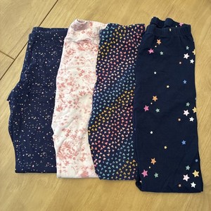 Girls Stretch Pants Lot Of 4 Pair. Size 14/16 Multiple Patterns Old Navy & Gap