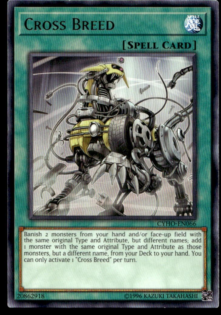 Cross Breed Cybernetic Horizon CYHO-EN066 MP YuGiOh TCG
