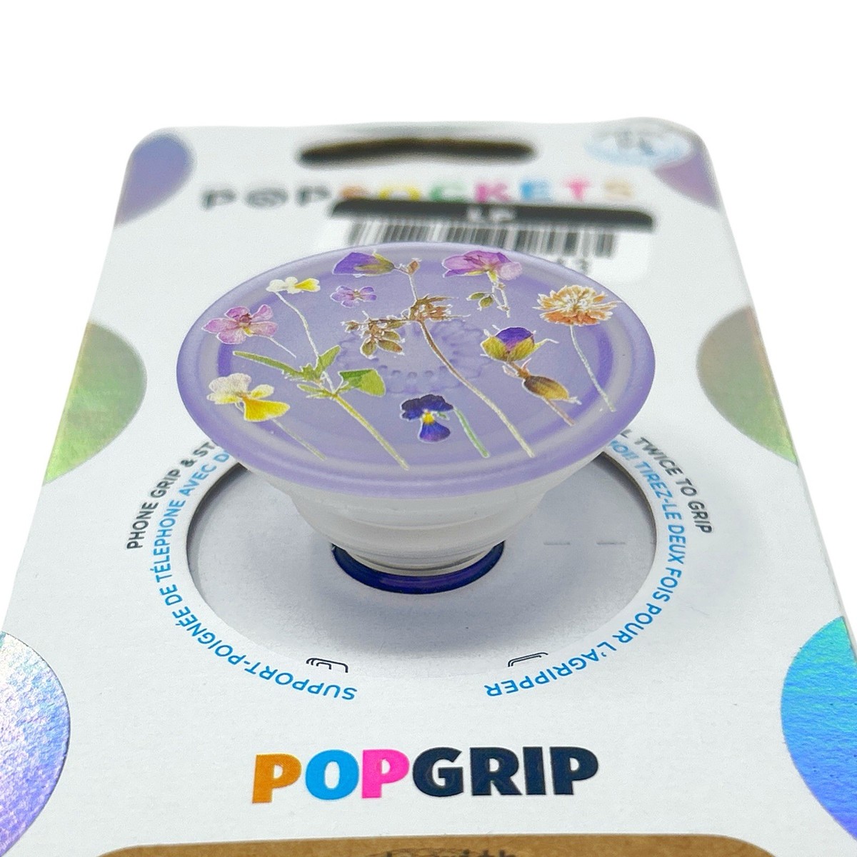 PopSockets Originale Con Fiori Colorati: PopGrip Intercambiabile, Pratica Impugnatura E Supporto Per Telefono - 2