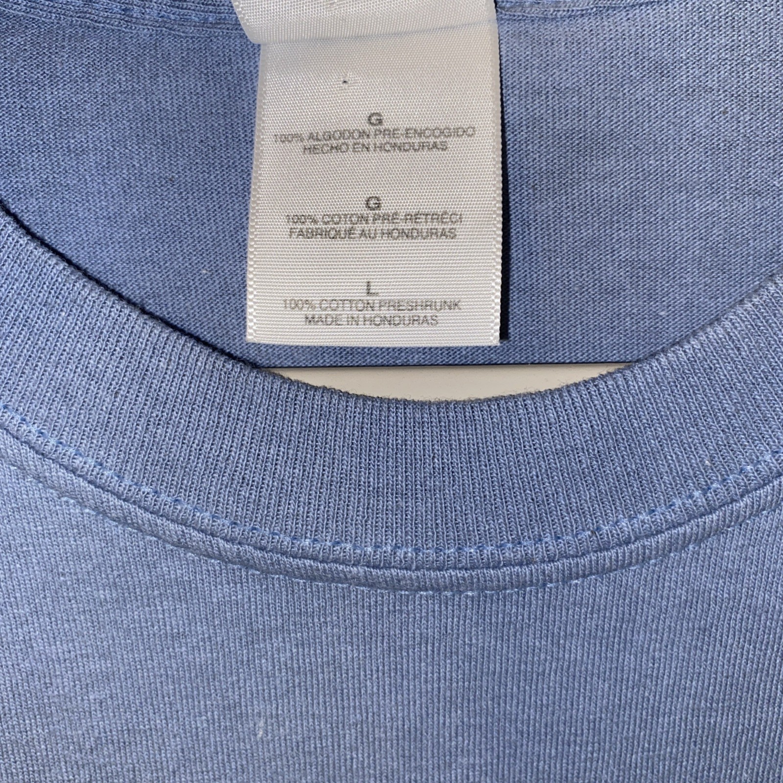 AMSTERDAM  First Red Light Mens TShirt Sz. Large Gildan Activewear Ultra Cotton 