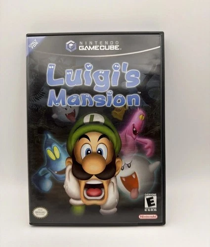 Luigi's Mansion (Nintendo Gamecube) Complete in Box Free Shipping