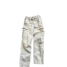 Polo Ralph Lauren Kids Khaki Cargo Pants Size 8 Elastic Waist