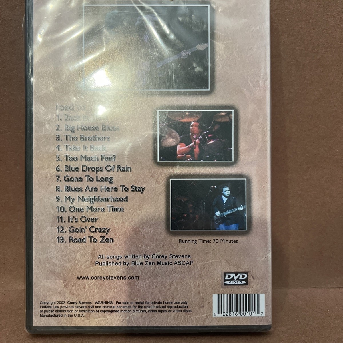 Corey Stevens: Road To Zen Tour DVD New Sealed 2002 802816001017| eBay