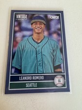 2026 Onyx Vintage Leandro Romero Blue Border /125 OV-LERO