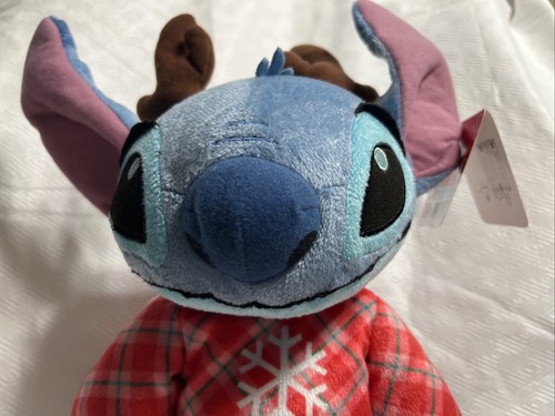 Disney Stitch Musical Animated Plush Plays We Wish You A Merry Christmas - Picture 2 of 6