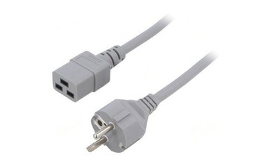 5904006702423 SN25-3/15/2GY Kabel: 3x1,5mm2, CEE 7/7 (E/F) wtyk,IEC C19 żeński, 