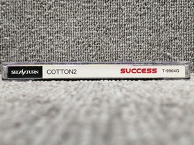 SUCCESS Cotton 2 Sega Saturn Software