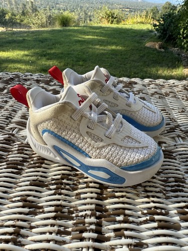 Scarpe da basket Nike Air Jordan Tatum 1 DX5359-100 bianche da ragazzo sneakers taglia 5c - Foto 1 di 9