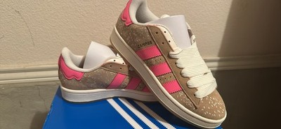 adidas Campus 00s Double W Pan de Muerto Sneakers Beige/Pink/White JQ2103