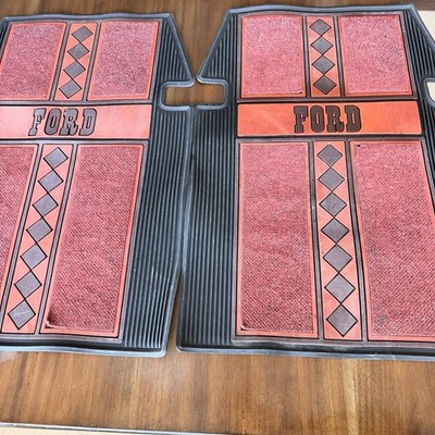 70s 80s 90s Vintage PlastiColor Blue Ford Floormats F150 F250 F350 
