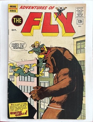 Adventures of the Fly #22 * FN-VF 7.0 * Pressed * Free ship on 2 items!