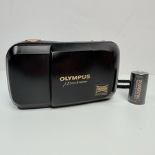 Olympus  mju: Stylus Panorama 35mm Film Camera Tested Working w/ 2 Batteries
