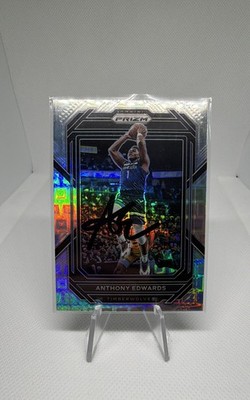 2022 Panini Prizm - Anthony Edwards #56 Pandora /150 IN PERSON AUTOGRAPH  