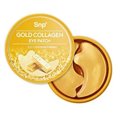 [K Beauty ]SNP Gold Collagen Eye Patch 60pc Anti-aging Hydrating Eye Mask
