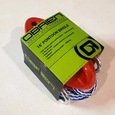 Brand New OBrien Pontoon Bridle Ski Tow Harness - Red - 16' Max Pull 1800 Lbs