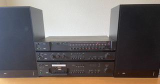 BRAUN HIFI Anlage A501 TS501 C301M LC3 in concert Studio Line Slim Line