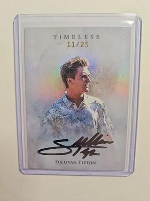 2025 Brixton Titanium Timeless Auto Sullivan Tipton /25 Disc Golf Card 