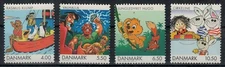 DENMARK 2002 Comics & Cartoons 4v MNH**