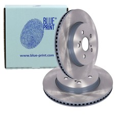 2x BLUE PRINT BREMSSCHEIBEN 283mm INNENBELÜFTET VORNE passend für TOYOTA COROLLA