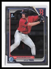 2024 Bowman Chrome Prospects #BCP-48 Kyle Teel Boston Red Sox RC 1st 15