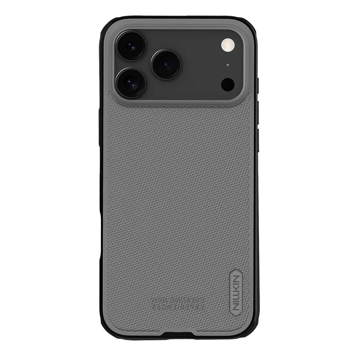 Coque Nillkin pour iPhone 17 Pro Super Frosted antichoc noir en double matière PC et TPU