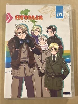 HETALIA : Axis Powers - Season 2 (DVD, 2-Disc Set, 2008, Widescreen)