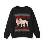 Borzoi Christmas Sweater Gift for Borzoi Dog Mom or Dad Ugly Holiday Sweatshirt