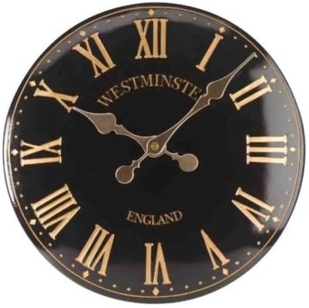 Garden Mile Orologio Parete Vintage Sole e Luna Effetto Bronzo Esterno