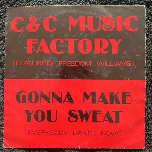 C & C Music Factory – Gonna Make You Sweat (Everybody Dance Now) 7'' IMPORT VG - Imagen 7 de 8