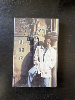 Sealed Brian McKnight One Last Cry Cassette Single 1993
