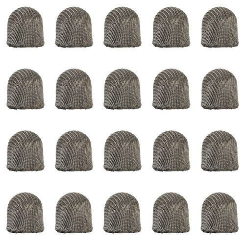 20 Pcs Conductive Fiber Cloth Head Mesh Fibre Stylus Replacement Tips - 第 1/12 張圖片