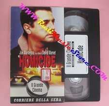 VHS*film HOMICIDE Joe Mantegna David Mamet 25 cinema CORRIERE (F12*)no dvd