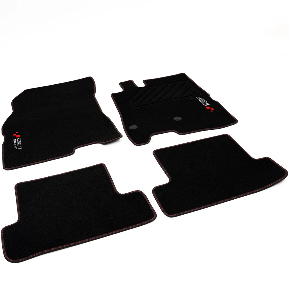 Genuine Renault Floor Mats Front Rear 4pc RS Sport Textile Megane MK3 8201491497 - Image 3 of 4