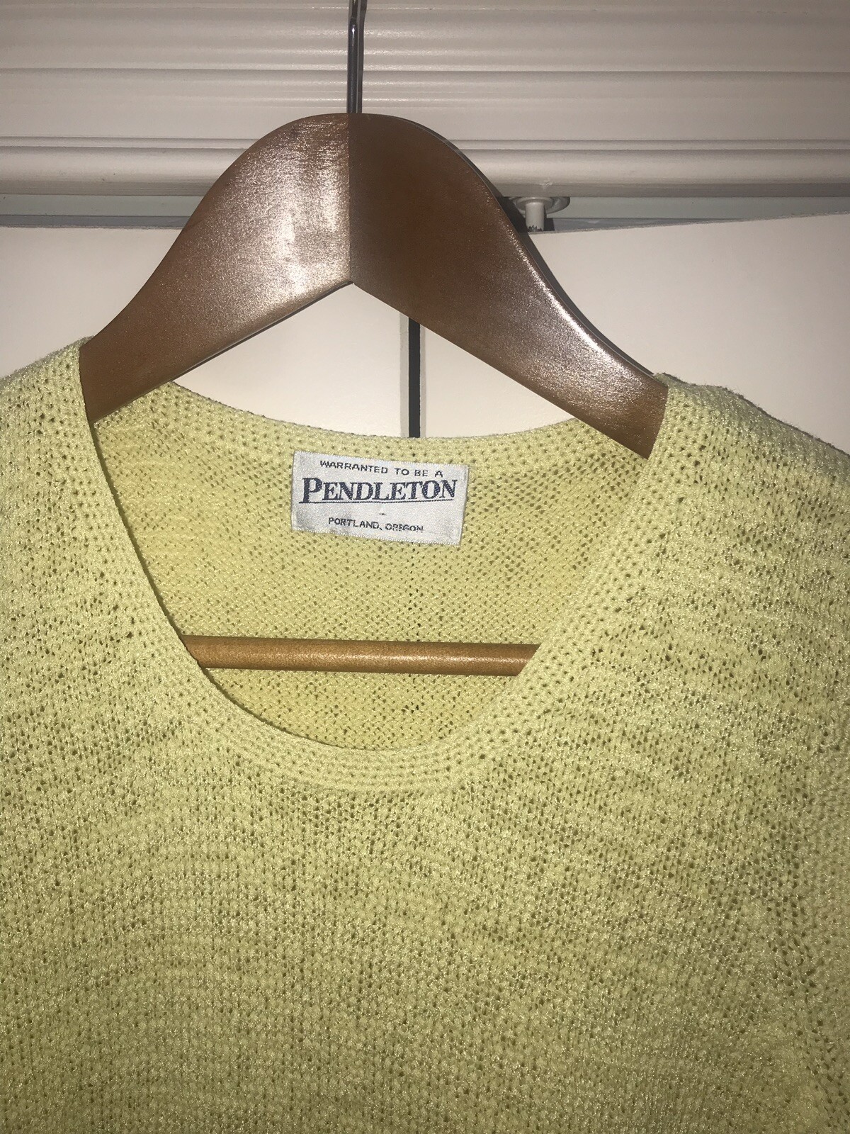 PENDLETON Knit Vest Medium - image 2