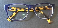 Vintage See 8517 Italy 50  20 145 C 601 Blue/Tortoise Eyeglasses Frame