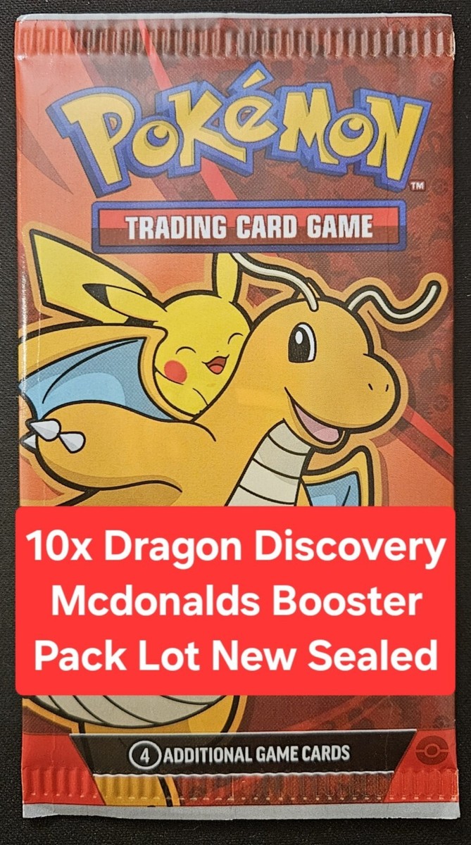 Pokémon McDonald’s Promo 10-Pack Set Pokemon Card McDonald's Promo 10 Pack Pikachu 020/M-P and
