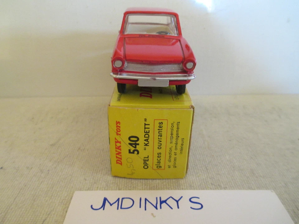 DINKY TOYS 540 OPEL KADETT 1962/65 MIB 9 EN BOITE VERY NICE LOOK - Photo 3/4