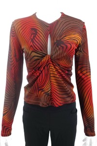 VERSACE-Jeans-Couture-Blouse-Top-Made-in-Italy-Size-M-Medium-Women
