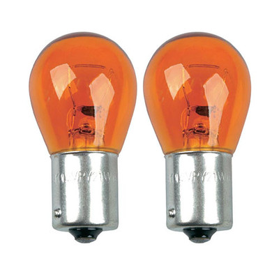 4 Stück Blinkleuchten Blinkerbirnen Orange 12V 21W BAU15s versetzte Pins Neu (4)