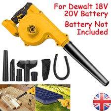 Cordless Leaf Blower for Dewalt 18V Battery 2-in-1 Electric Leaf Blower&Vacuum