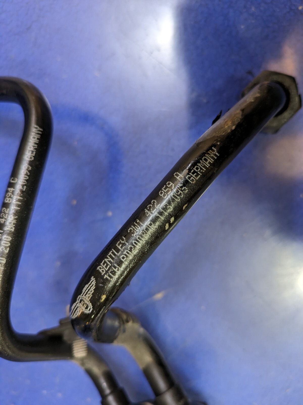 rack oem Bentley 2006-2018 Continental High Pressure power Steering Hose pipes
