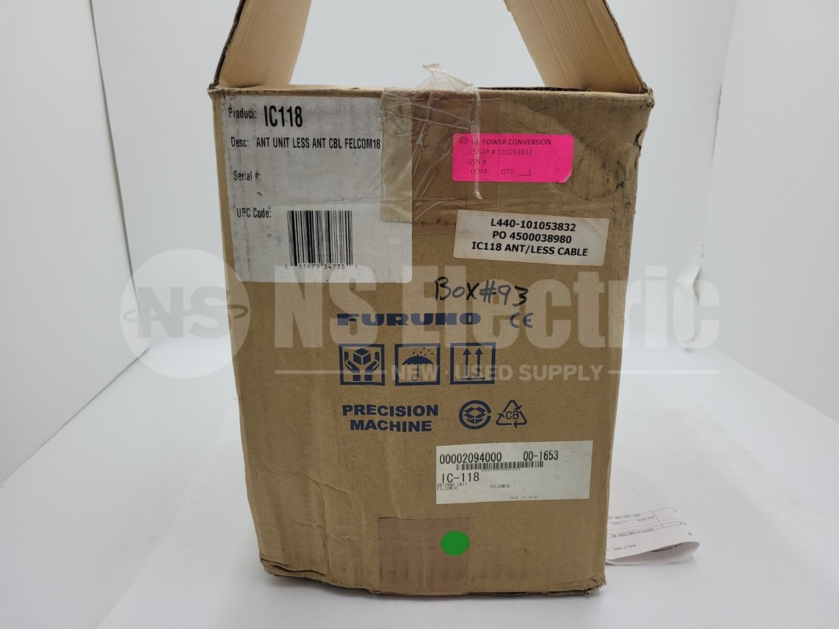 FURUNO FELCOM-18 ANTENNA UNIT IC-118 INMARSAT-C for sale FURUNO FELCOM-18 ANTENNA UNIT IC-118 INMARSAT-C for sale
