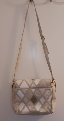 Leather shoulder bag - Cabin Creek Beige Multicolor  display picture 1